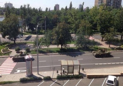 В Луганську область прорвалась чергова порція військової техніки з Росії
