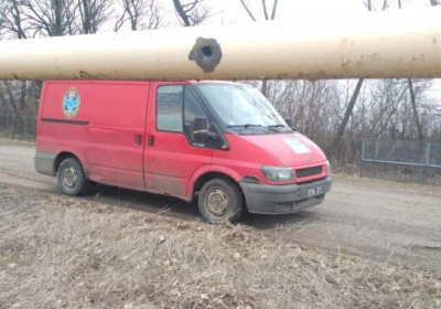 Оккупанты повредили газопровод в Новолуганском