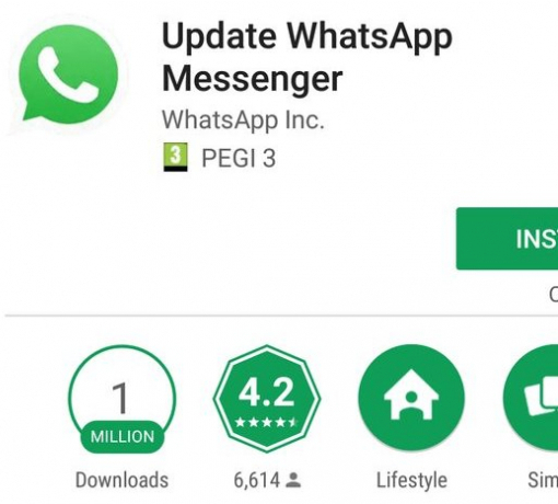 Понад мільйон користувачів Android завантажили фейкову версію WhatsApp