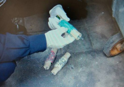 В мусорном баке в центре Киева обнаружили самодельное взрывное устройство