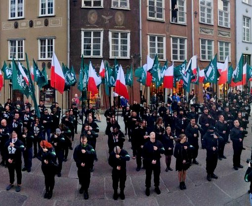 Ультраправі вийшли на демонстрацію в польському Гданську, – ФОТО