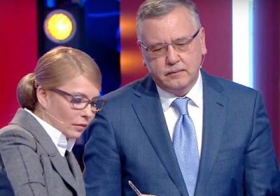 Тимошенко не исключает объединения с Гриценко после выборов