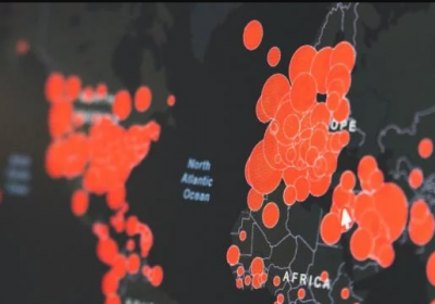 СНБО разработал карту распространения коронавируса в Украине и мире