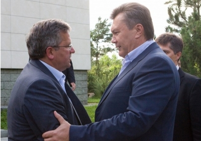 Коморовський, Янукович. Фото: president.gov.ua