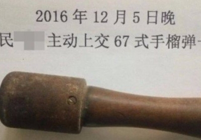 Мужчина с китайской провинции 25 лет бил орехи гранатой