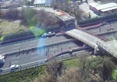 В Италии обрушился мост: двое погибших, - ВИДЕО