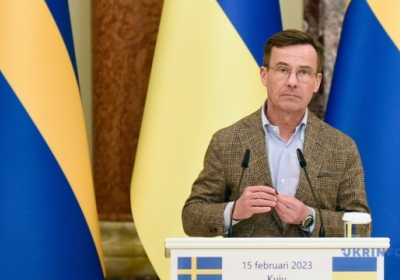 Підтримка Швеції Україні збільшилася до €1,2 млрд – прем'єр