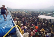 Табір біженців в Гомі, Заїр, липень 1994 року. Фото: AP Photo / Jockel Finck