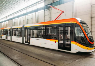 В Україні представили нову модель трисекційного трамвая, - ФОТО