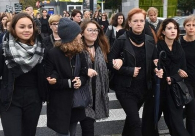 В Польше женщины устроили забастовку из-за запрета абортов