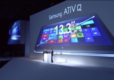Samsung представив планшет Ativ Q, який працює одночасно на Windows 8 і Android
