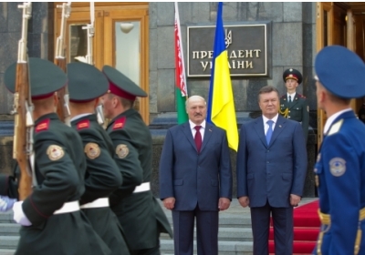 Олександр Лукашенко, Віктор Янукович. Фото: president.gov.ua