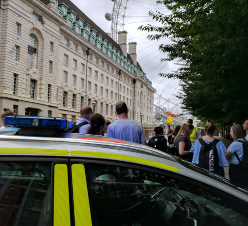 Колесо обозрения в Лондоне эвакуировали из-за снаряд