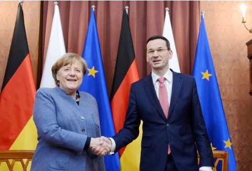 Меркель і Моравєцький виступили зі спільною заявою щодо дестабілізації України