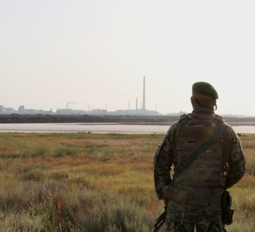 На кордоні з окупованим Кримом фіксують перевищення вмісту токсичних речовин у повітрі