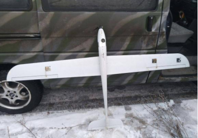 В Авдеевке зафиксировали падение российского беспилотника