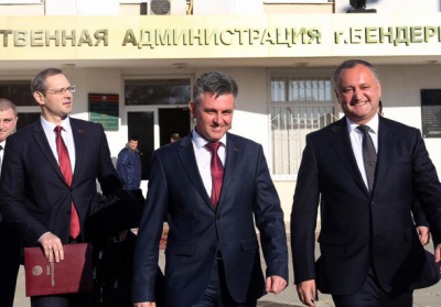Новый президент Молдовы встретился с лидером непризнанной республики Приднестровье