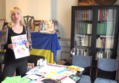 У Брюсселі українці проводять благодійний аукціон для допомоги бійцям, - відео