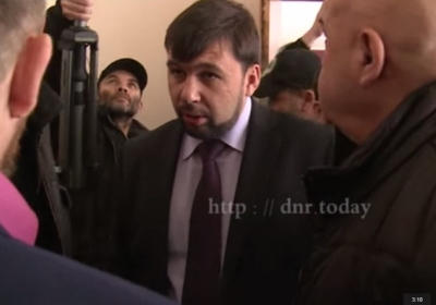 Вибух в Донецьку зірвав нараду терористів, - відео
