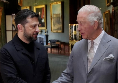 Зеленський зустрівся з британським королем Чарльзом