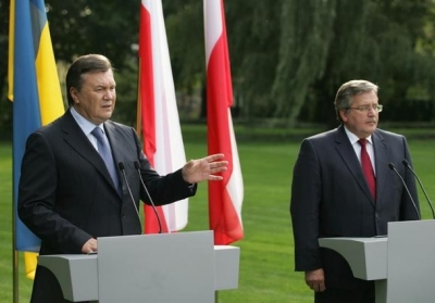 Віктор Янукович, Броніслав Коморовський. Фото: se.pl