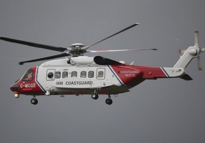 Над Ирландским морем пропал вертолет, летевший в Дублин