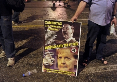 Грекам заборонили протестувати під час візиту Меркель