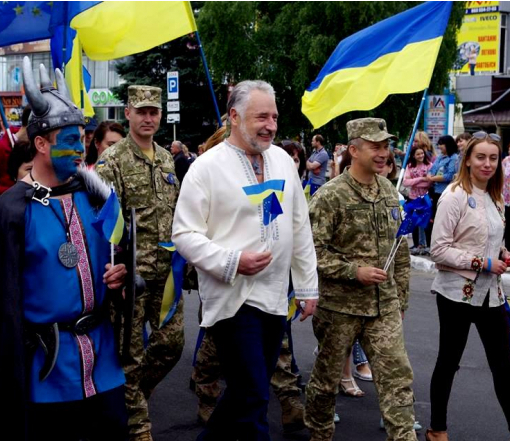 В Донецкой области сегодня отметили День Европы - ФОТО