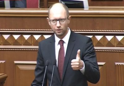 Яценюк озвучив за які євроінтеграційні законопроекти опозиція готова голосувати