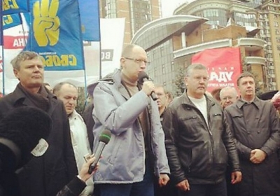 Яценюк закликав Януковича перерахувати голоси