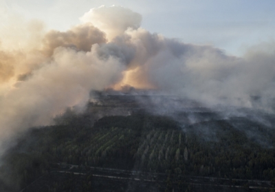 ДСНС відзвітувала про повну ліквідацію пожежі в Чорнобильській зоні