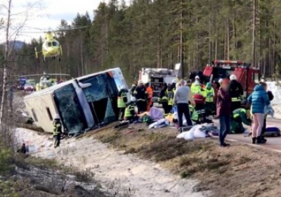 У Швеції перекинувся шкільний автобус: є загиблі
