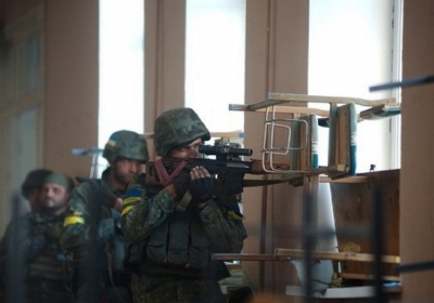 Украинские военные отбили атаку боевиков в Иловайске