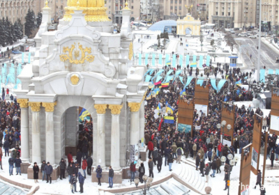 Сторонники Саакашвили устроили марш за импичмент Порошенко