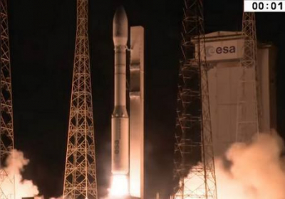 Ракета Vega с украинским двигателем успешно вывела на орбиту два спутника - ВИДЕО