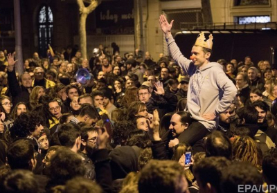 В Барселоне прошли протесты во время визита короля Испании