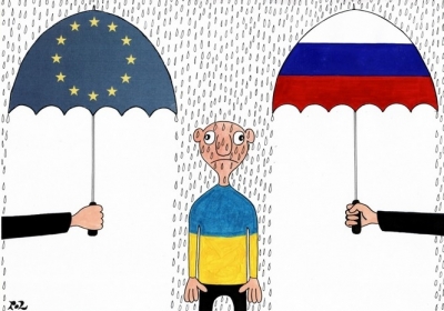 Украинская революция: видение в карикатурах