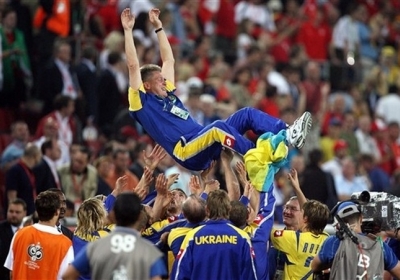Збірна України у чвертьфіналі Чемпіонату світу з футболу - 2006 рік. Фото: Lenta.ru
