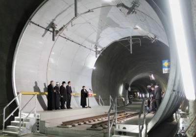 В Швейцарии открылся самый длинный в мире железнодорожный тоннель, - ВИДЕО