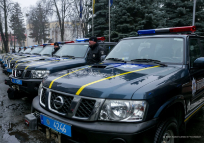 Нацполиция получила от Европейского Союза 30 авто для групп быстрого реагирования