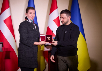Прем'єрка Данії обговорила з президентом України танки для України