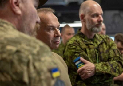 Головком Естонії відвідав українські бригади на передовій