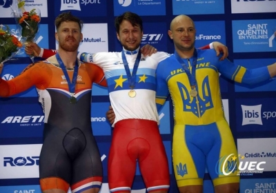 Андрей Винокуров завоевал для Украины еще одну медаль на чемпионате Европы по велотреку