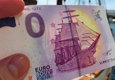 В Германии появилась сувенирная купюра номиналом ноль евро