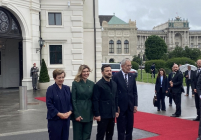 Зеленський прибув до Відня
