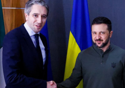 Зеленський дорогою із саміту НАТО зупинився у Ірландії і зустрівся із прем'єром