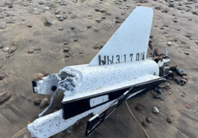 У Латвії на пляжі знайшли уламок російського дрона