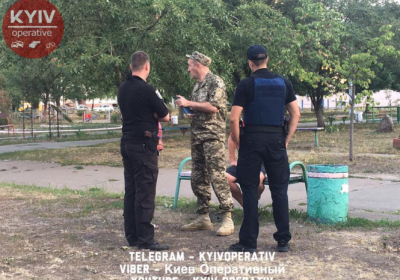 В Киеве пьяный полковник обстрелял жилой дом