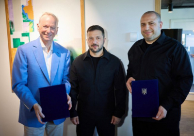 Україна та компанія зі США підписали угоду про розширення виробництва дронів-перехоплювачів