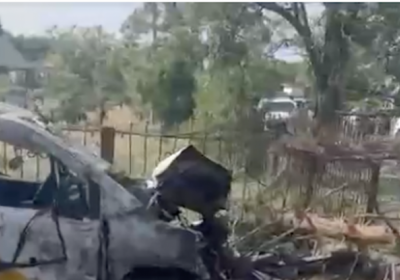 росія скинула бомбу під час видачі пенсій на Донеччині – Зеленський